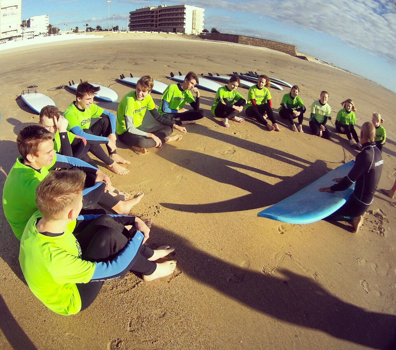 Surf lessons